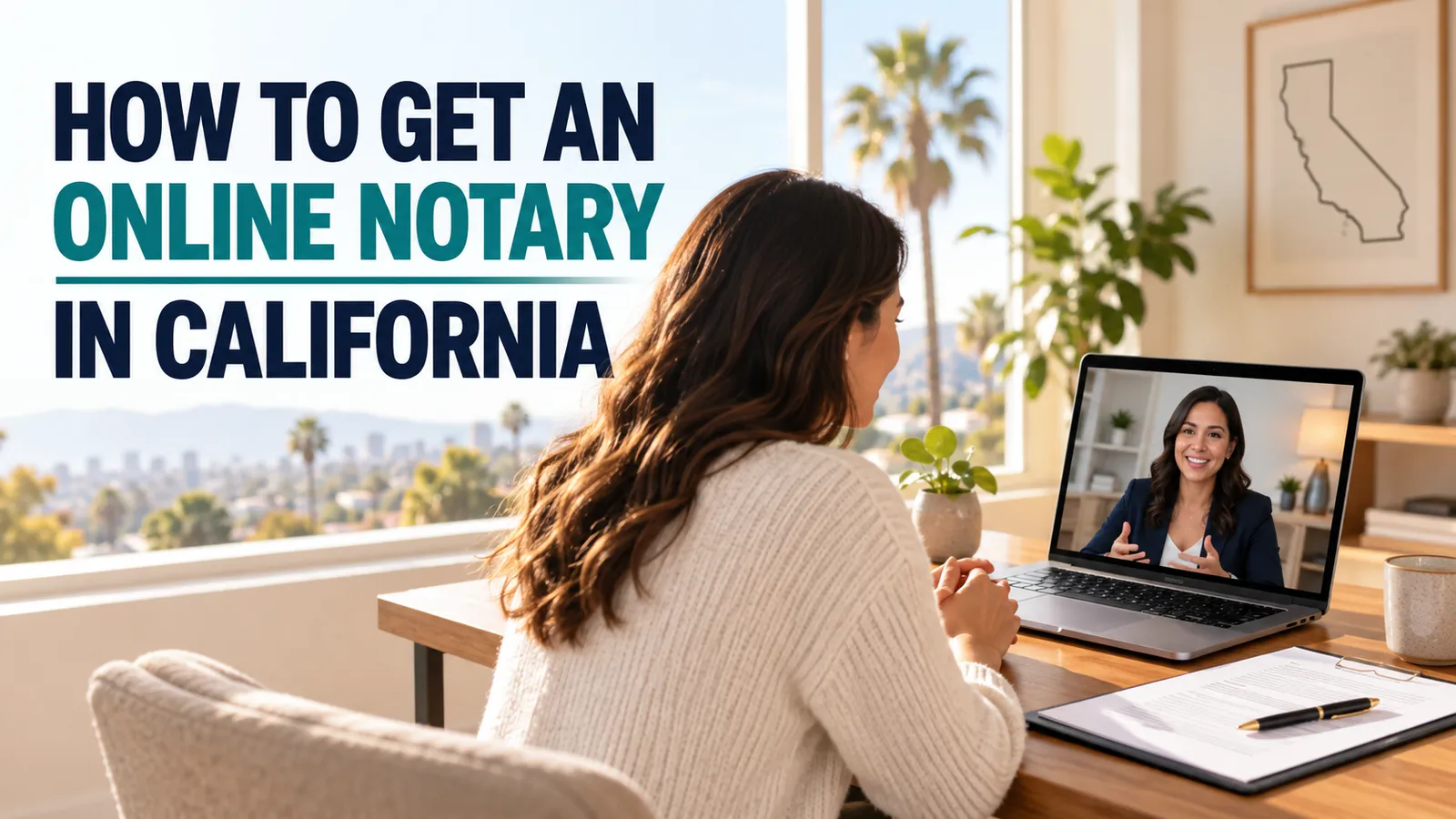 Online Notary California: How to Get It Done